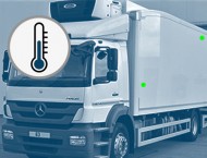 Контроль условий температурного режима перевозки скоропортящихся грузов